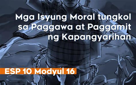 MGA ISYUNG MORAL TUNGKOL SA .